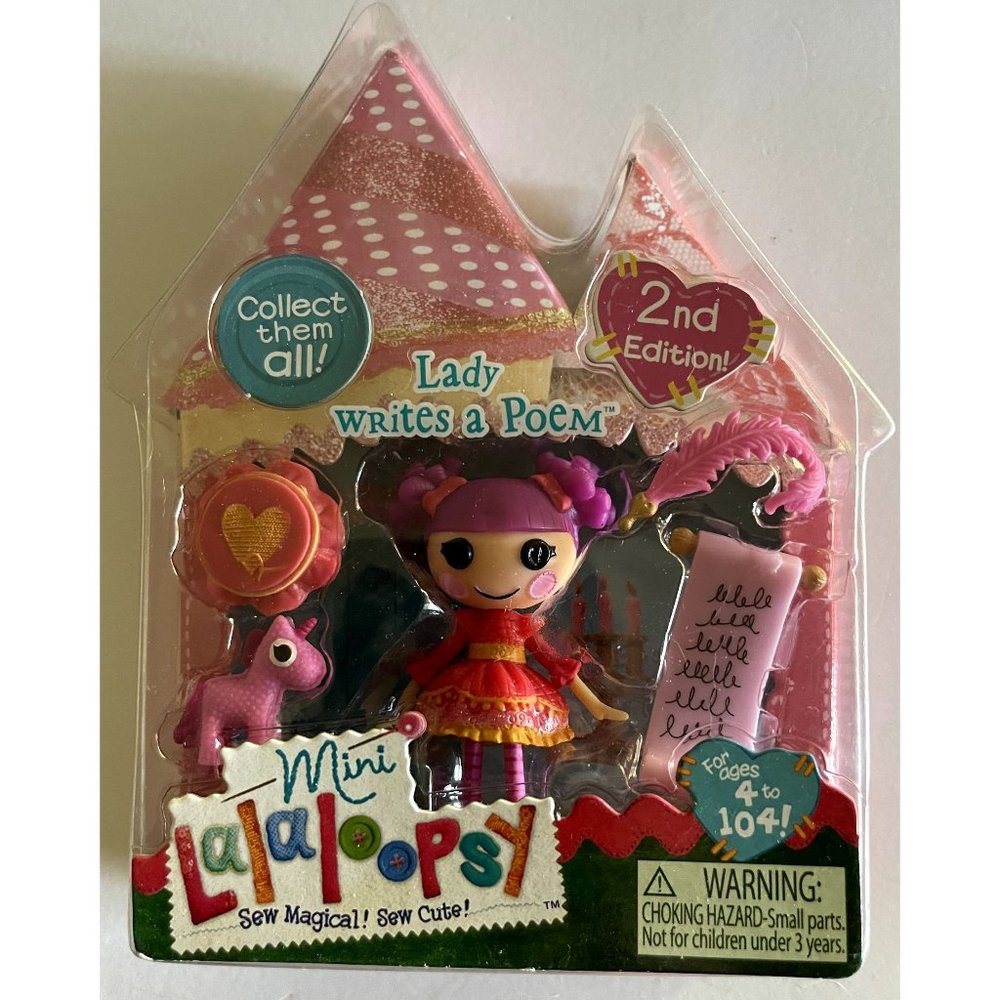 Lalaloopsy Mini Doll Lady Writes a Poem